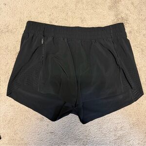 Athleta Hustle 3” Short in black. Size Medium. Like new